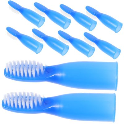 BCOATH Soft Bristles Mini Toothbrush 10pcs Portable Toothbrushes for Prison Use Compact Travel Size with Short Handle for Secure Oral Care