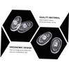 Anneome 120pairs Silicone Nose Pads for Glasses Cushions for Comfortable Fit Easy to Install Replacement Eyeglass Accessories Compatible Frames view 2