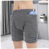 L-Catheter Pants for Men,Catheter Underwear for Men with Elastics Cotton Catheter Pants with 2 Pocket Concealed Nephrostomy Bag Clothing for Elderly,No Urine Bag,Catheter Underwear for Men view 3