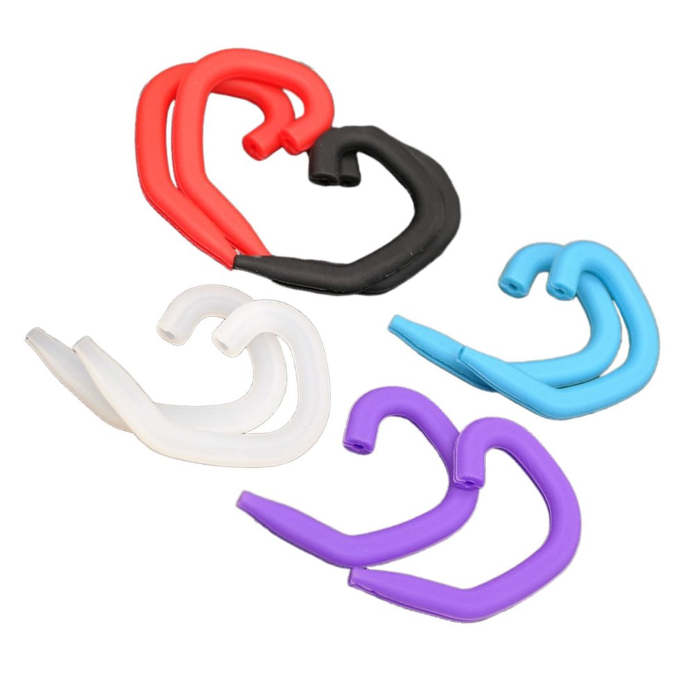 Healvian Silicone Mask Ear Hooks 10 Pairs Protective Earhook Mask Hanging Hooks Anti-Slip Ear Saver Accessory Wearing