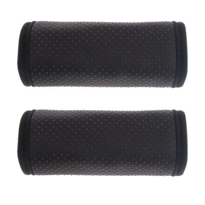 Parliky 2pairs Breathable Wheelchair Armrest Pad Non-slip Cushion for Elderly Walker Hand Support Pads Comfortable Grip for Mobility Scooters Black Cushion