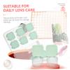 BCOATH 2sets Multiple Contact- Travel Holder Storage Box Eye Care Supply Box for Beauty view 3