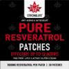 Resveratrol 1000mg Transdermal Patches  30 Patches for Anti-Ageing and Antioxidant Support | High Absorption, Like Powders & Capsules, Easy to Use, Long-Lasting view 1