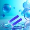 2Pcs Blue Silicone Contact Lenses Small Suction Cups Stick RGP Inserter Remover Contact Lens Cases Accessories, Contact Lens Care view 3