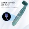 4 in 1 Hair Trimmer, Specially Designed Blades, USB Rechargeable Portable, Ladies Facial Nose Hair Remover with Innovative Storage Compartment view 3