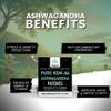 Pure Ashwagandha KSM-66 1000mg Transdermal Patches  60 Patches for Stress Relief, Energy, and Mental Clarity | High Absorption, Like Capsules and Powder, Easy to Use, Long-Lasting. view 2
