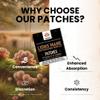 Lions Mane 5 in 1 Mushroom Complex Transdermal Patches  60 Patches for Cognitive Support, Focus, and Immune Health | High Absorption, Like Capsules and Powder, Easy to Use, Long-Lasting view 4