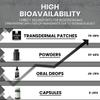 Magnesium 4-in-1 Complex Transdermal Patches  60 Patches for Muscle, Bone, and Relaxation Support | High Absorption, Like Capsules and Powder, Easy to Use, Long-Lasting, Complete Magnesium Supplement view 3