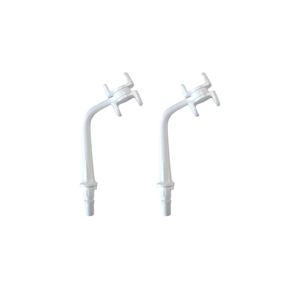 Miracle Smile Replacement Heads - 2 Pack - 17mm - Unique H-Shaped Flossing Head - Suitable for All Teeth Shapes & Sizes - Precision Cleaning - Great for Braces & Dentures