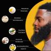 Dr. Vassell's Premium Onyx Oud Beard Butter - Over 98% Natural - Nourishes, Promotes Growth, Hydrates & Eliminates Beardruff view 3