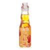 Hatakosen Ramune Soda Japanese Fruity Flavoured Soda Carbonated Bottled Drinks 200ml (Pack of 3, Mango) view 2