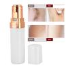 Facial Hair Remover for Women, Lipstick-Shaped Hair Remover with LED Light Compact Mini Electric Hair Removal Machine for Women, with LED Light, for Full-Body Use (White) view 4