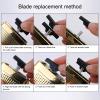 Electric for Men, Electric Shavers for Men Men's Beard Trimmer with USB Charging Rechargeable Electric Reciprocating Personal Care Appliance for Travel and Home view 2