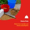 Amtech - 3 Pack Flexi Tub for Carrying Water, Soil, Bricks, Animal Feed and More, Super Strong Reinforced Handles, Durable and Long Lasting, Heavy Duty, Cold Resistant (Red, Green & Blue) (26L) view 4