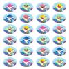 24 x Shark Edible Rice Wafer Paper Cupcake Toppers Cake Decorations Birthday Party view 2