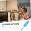 HONMEET Cobweb Brush Bendable Microfiber Duster Without Handle Ultra-fine Dust Cleaner for Home, Office, Car Interior, Reusable Spiderweb Removal Tool view 4
