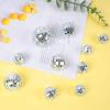 10PCS Disco Ball Cake Topper, 1970s Disco Ball Cake Picks Dance Party Supplies,Small Disco Balls Cake Decorations for Disco 70s Theme Party view 4