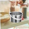 Beatifufu Wax Warmer Replacement Dish Metal Inner Pot 500ml Capacity Silicone Handle for Hair Removal Waxing Sessions at Beauty Salons view 3