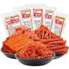 6 flavors mixed spicy spicy latiao,spicy big gluten, instant spicy slices spicy shreds, snack food,delicious Chinese snacks gifts, spicy sweet spicy,handmade spicy mala latiao (Mixed taste,20packs) view 1