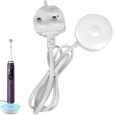for O-B iO Magnetic Charger Electric Toothbrush Charger for O-B iO7 iO8 iO9 Compatible with B-raun O-B IO Type 3768 Replacement Charging Base iO Series 7 Series 8 Series 9 UK Plug