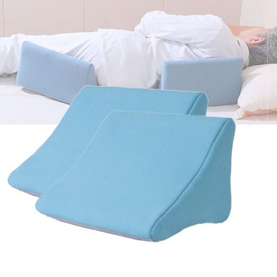 2pc Lateral Support for Wheelchair Side Guards Foam Wedge Pillows Contoured Wheelchair Cushion Side Padding Lateral Foam Wedge for Elderly Wheelchair Side Cushion