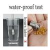 Small Travel Pill Holder, Pill Carry Case Titanium, Waterproof Pill Container, Pill Fob Capsule Outdoor Daily Pill Bottle Bpa Free Portable Pill Box Organiser view 3