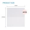 BQLYblink Makeup 20 Pieces Protective Caps, Disposable Non-Woven Fabric Face Cover for Beauty and Clothing Protection, Breathable Cosmetic Mask for Women and Girls view 2