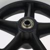 12/300mm Wheel Replacement for Wheelchairs,PU Rear Caster Fits Most Sunrise,Medline,Drive,Invacare,E&J,Guardian,ALCO & Other Manual Wheelchairs,No Noise,Total Capacity 200lbs view 4