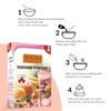 Bakers Raspberry Flavoured Custard Powder, Tasty and Juicy Contains No Eggs Easy to Make - 100g (Pack Of 1) view 4