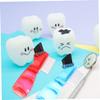 BCOATH 5sets Small Brush for Adults Multi-Functional Travel Brush Portable Mini for Oral Care 3pcs*5 view 2
