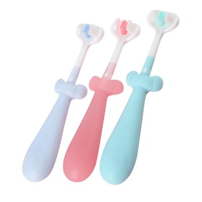 OHPHCALL 3pcs Cute Decorative Toothbrush Soft Bristles for Boy Girl Boys and Girls Manual Cleaning