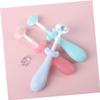 OHPHCALL 3pcs Cute Decorative Toothbrush Soft Bristles for Boy Girl Boys and Girls Manual Cleaning view 2