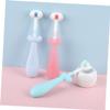 OHPHCALL 3pcs Cute Decorative Toothbrush Soft Bristles for Boy Girl Boys and Girls Manual Cleaning view 3