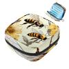 Period Kit Bag for Girls Women Ladies, Starry Sky and Bee-1230 Sanitary Napkin Disposal Bags, Large Capacity Zipper Menstrual Pad Pouch view 1