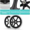 16" Wheel Replacement Accessories For Wheelchair, Non Pneumatic Wheelchair Rear Wheel Parts, Wheelchair Wheels Replacement For Rollators, Walkers (Size : 1X) view 4