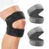 3Pairs Knee Pain Relief and Patella Stabilizer Brace, Patellar Tendon Support Strap, Adjustable Neoprene Knee Strap for Running, Arthritis, Jumper, Tennis Injury Recovery (01) view 2
