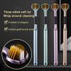 3 Sided Toothbrush Kids, Triple Bristle Toothbrush, Surround Toothbrush, Ergonomic Handle Special Needs Toothbrush, Gentle Non-Slip Sensory Manual Toothbrushes Children Home Supplies view 4