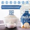 Pure Inulin Powder Prebiotic Soluble Fibre - Vegan, GMO Free, Gluten Free Made in EU from Natural Chicory Root Fructo OligoSaccharide FOC Powder by PROELITE (1000g) view 3