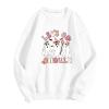 WILLBEST women tee tops casual halloween fashion pumpkin print vintage print ghost halloween top tee tops horror skull costume women socks view 2
