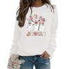 WILLBEST women tee tops casual halloween fashion pumpkin print vintage print ghost halloween top tee tops horror skull costume women socks view 3