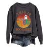 halloween costumes for women loose lightweight blouses fashion plaid leopard loose letter tops tee top halloween sweatshirts costumes for women plus size mens costume view 2