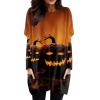 WILLBEST womens autumn tee tops graphic crew neck blouses t-shirt blouses witch sweatshirts tunic halloween tee tops women halloween costumes costume view 1