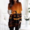 WILLBEST womens autumn tee tops graphic crew neck blouses t-shirt blouses witch sweatshirts tunic halloween tee tops women halloween costumes costume view 3