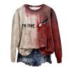 2024 halloween shirts for women fashion fashion blouses tee autumn halloween witch skeleton black black party leopard pumpkin printed pajamas sweaters for women view 1