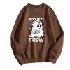 halloween sweatshirts for women crew neck black autumn tops letter funny letter pullover tshirt pumpkin print round neck hoodies halloween shirt shirts for women view 2