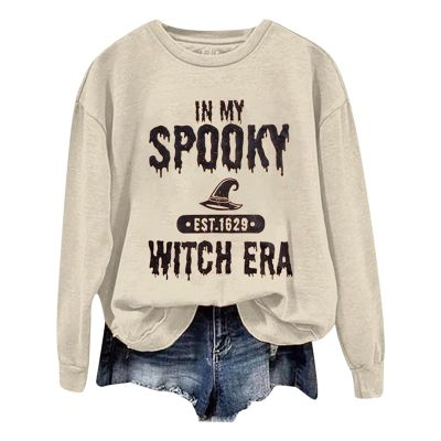 women's sweatshirt round neck pullover shirts funny party pullover funny graphic leopard pumpkin t-shirt plaid leopard halloween shirts for women sexy halloween costumes for women