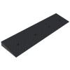 Heavy Duty Threshold Ramp for Wheelchair 4cm/1.5in Rise Non Slip Surface Easy to Install Black view 2