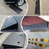 Heavy Duty Threshold Ramp for Wheelchair 4cm/1.5in Rise Non Slip Surface Easy to Install Black view 3