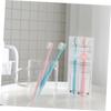 BCOATH 4pcs Ultra Toothbrush Gums Care Long Handle Soft Bristle Toothbrush for Braces Daily Use view 3