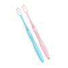 BCOATH 4pcs Ultra Toothbrush Gums Care Long Handle Soft Bristle Toothbrush for Braces Daily Use view 4